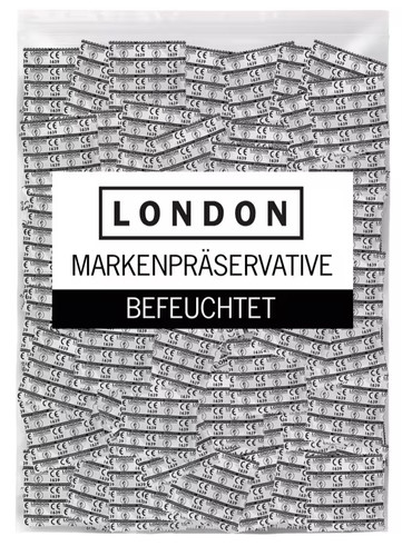 Stück london q600 kondome - 25,